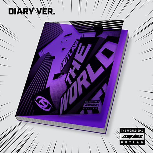 ATEEZ - THE WORLD EP.2 : OUTLAW (KOREA VER.) + APPLEMUSIC PHOTOCARD